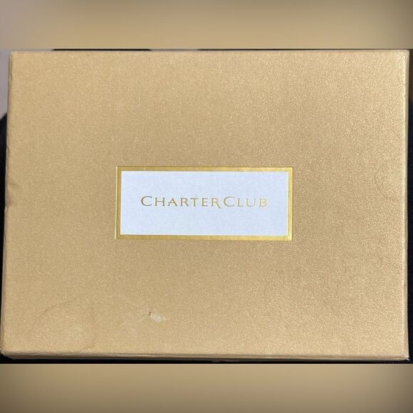 Charter Club CZ Snowflake Necklace and Earring Set - Picture 3 of 7